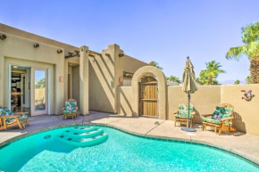 Airy La Quinta Escape with Chiminea and Mtn Views